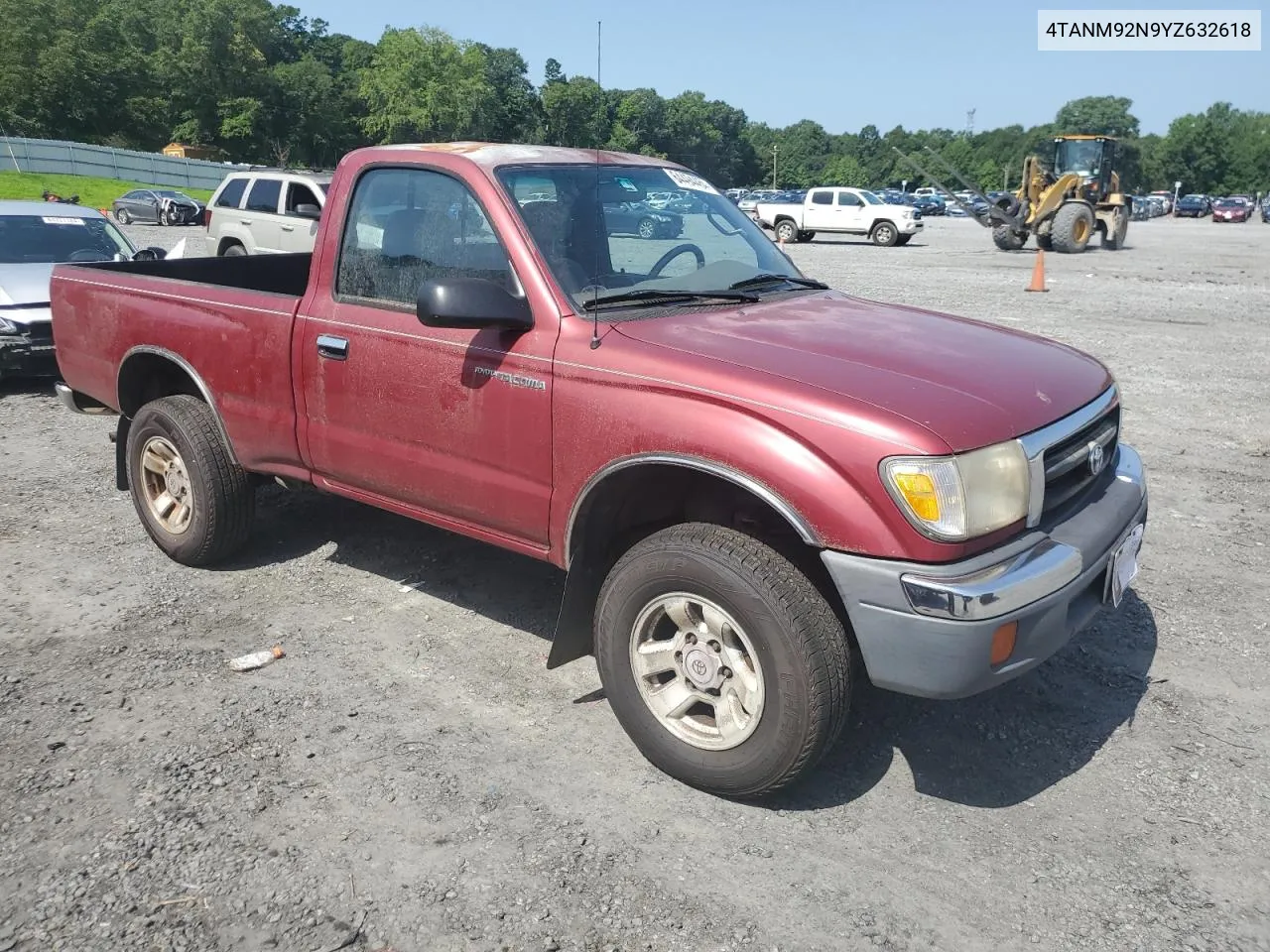 2000 Toyota Tacoma Prerunner VIN: 4TANM92N9YZ632618 Lot: 64494464