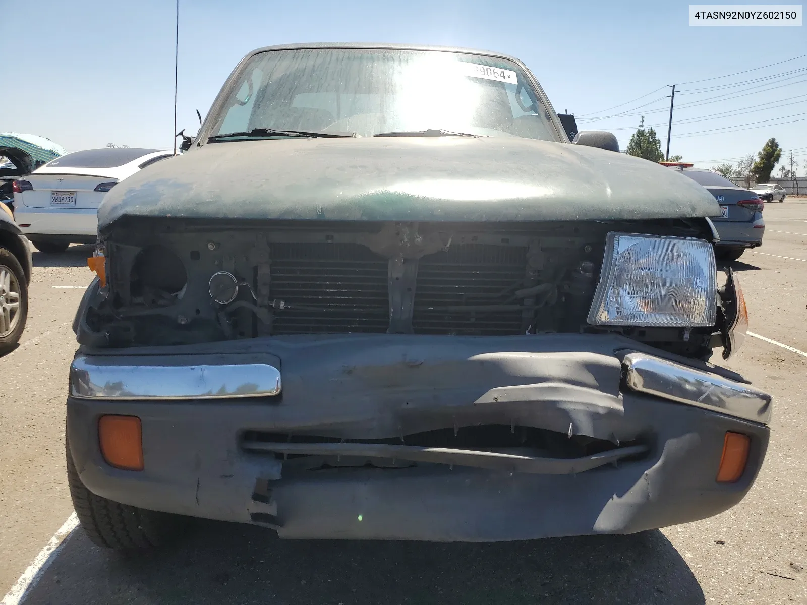 2000 Toyota Tacoma Xtracab Prerunner VIN: 4TASN92N0YZ602150 Lot: 67289064