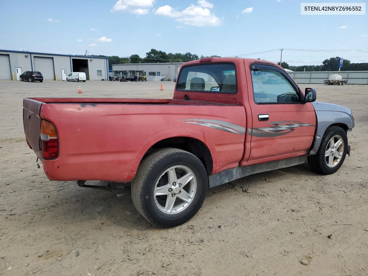 2000 Toyota Tacoma VIN: 5TENL42N8YZ696552 Lot: 68764684