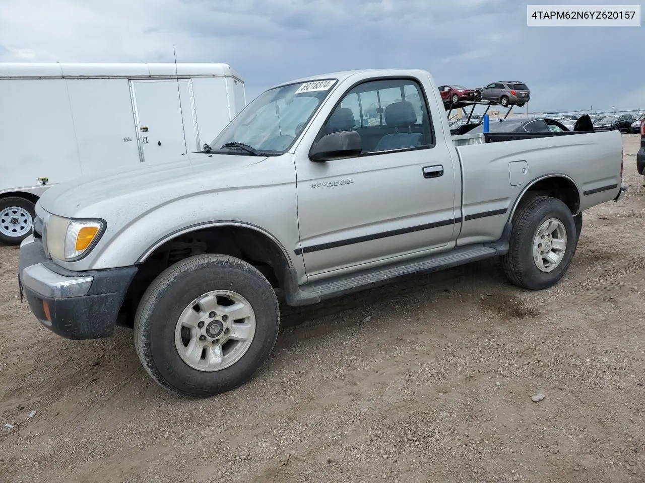 2000 Toyota Tacoma VIN: 4TAPM62N6YZ620157 Lot: 69218374