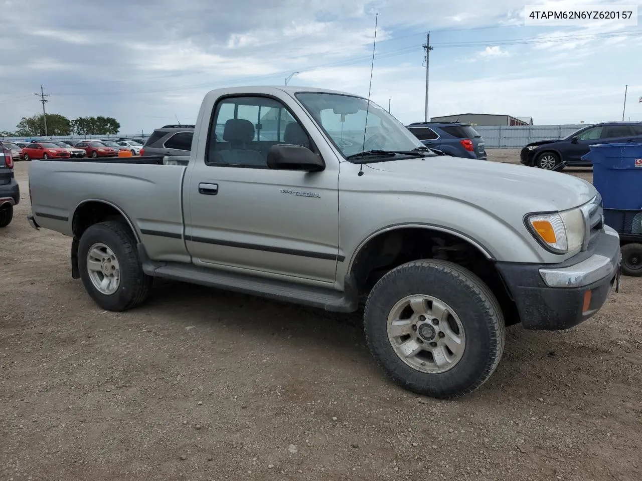 2000 Toyota Tacoma VIN: 4TAPM62N6YZ620157 Lot: 69218374