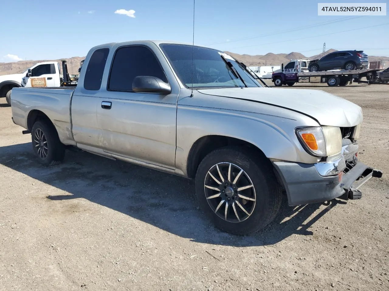 2000 Toyota Tacoma Xtracab VIN: 4TAVL52N5YZ594011 Lot: 69524434