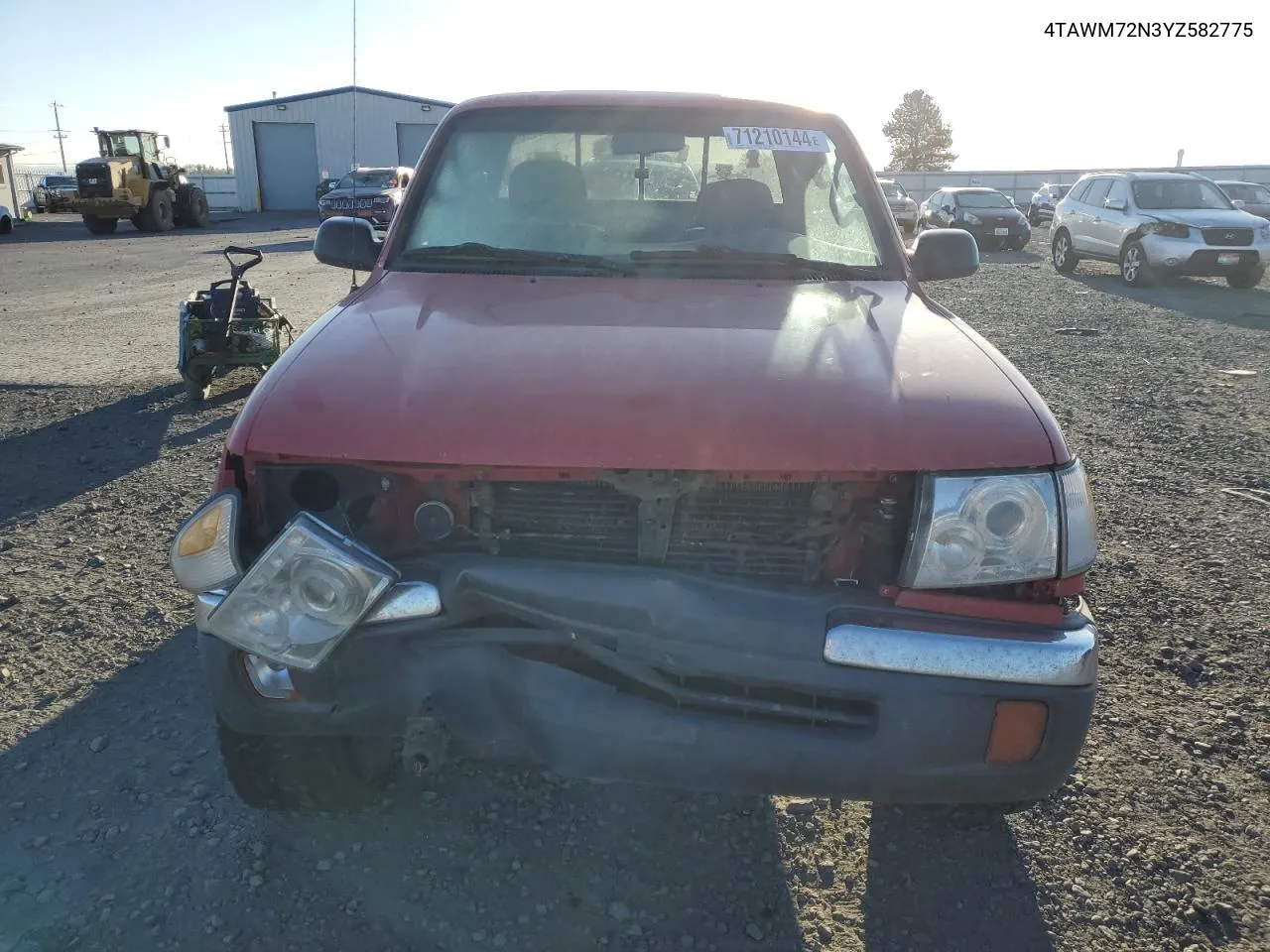 2000 Toyota Tacoma Xtracab VIN: 4TAWM72N3YZ582775 Lot: 71210144