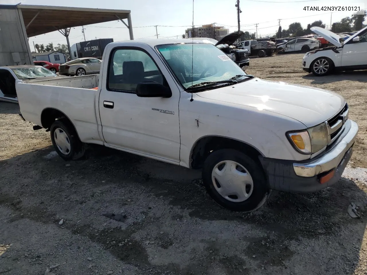 2000 Toyota Tacoma VIN: 4TANL42N3YZ610121 Lot: 71428404