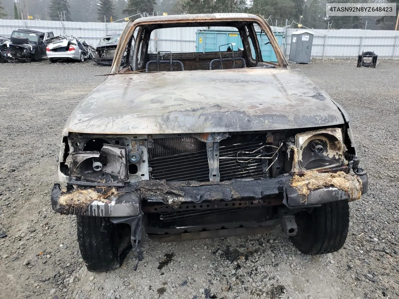 2000 Toyota Tacoma Xtracab Prerunner VIN: 4TASN92N8YZ648423 Lot: 71971934