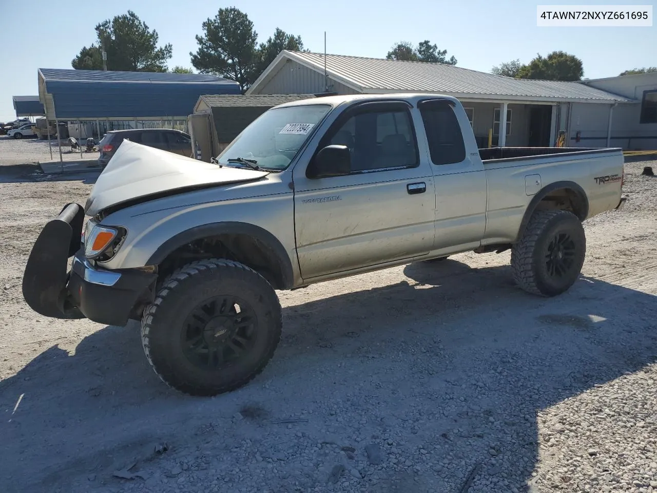 2000 Toyota Tacoma Xtracab VIN: 4TAWN72NXYZ661695 Lot: 72207994