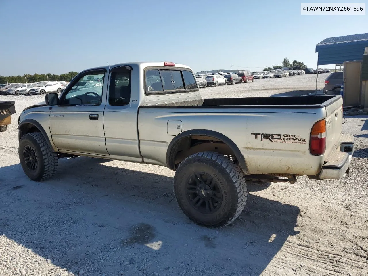 2000 Toyota Tacoma Xtracab VIN: 4TAWN72NXYZ661695 Lot: 72207994