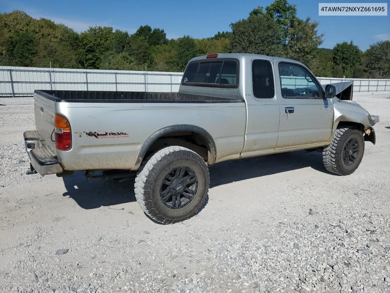 2000 Toyota Tacoma Xtracab VIN: 4TAWN72NXYZ661695 Lot: 72207994