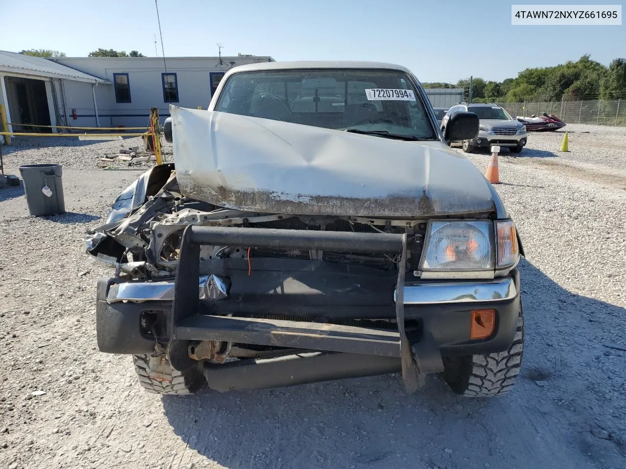 2000 Toyota Tacoma Xtracab VIN: 4TAWN72NXYZ661695 Lot: 72207994