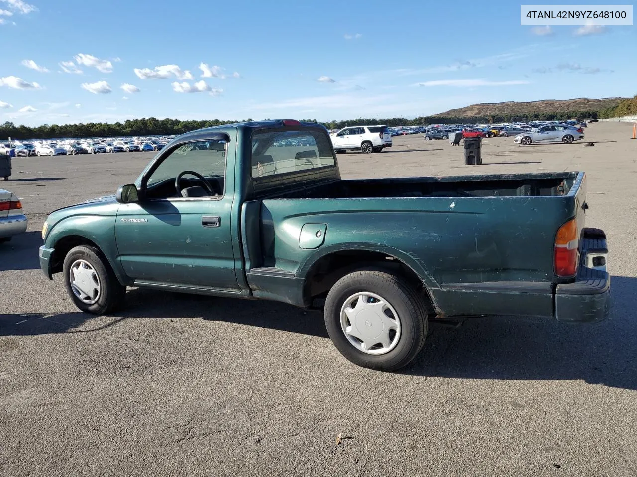 2000 Toyota Tacoma VIN: 4TANL42N9YZ648100 Lot: 73316194