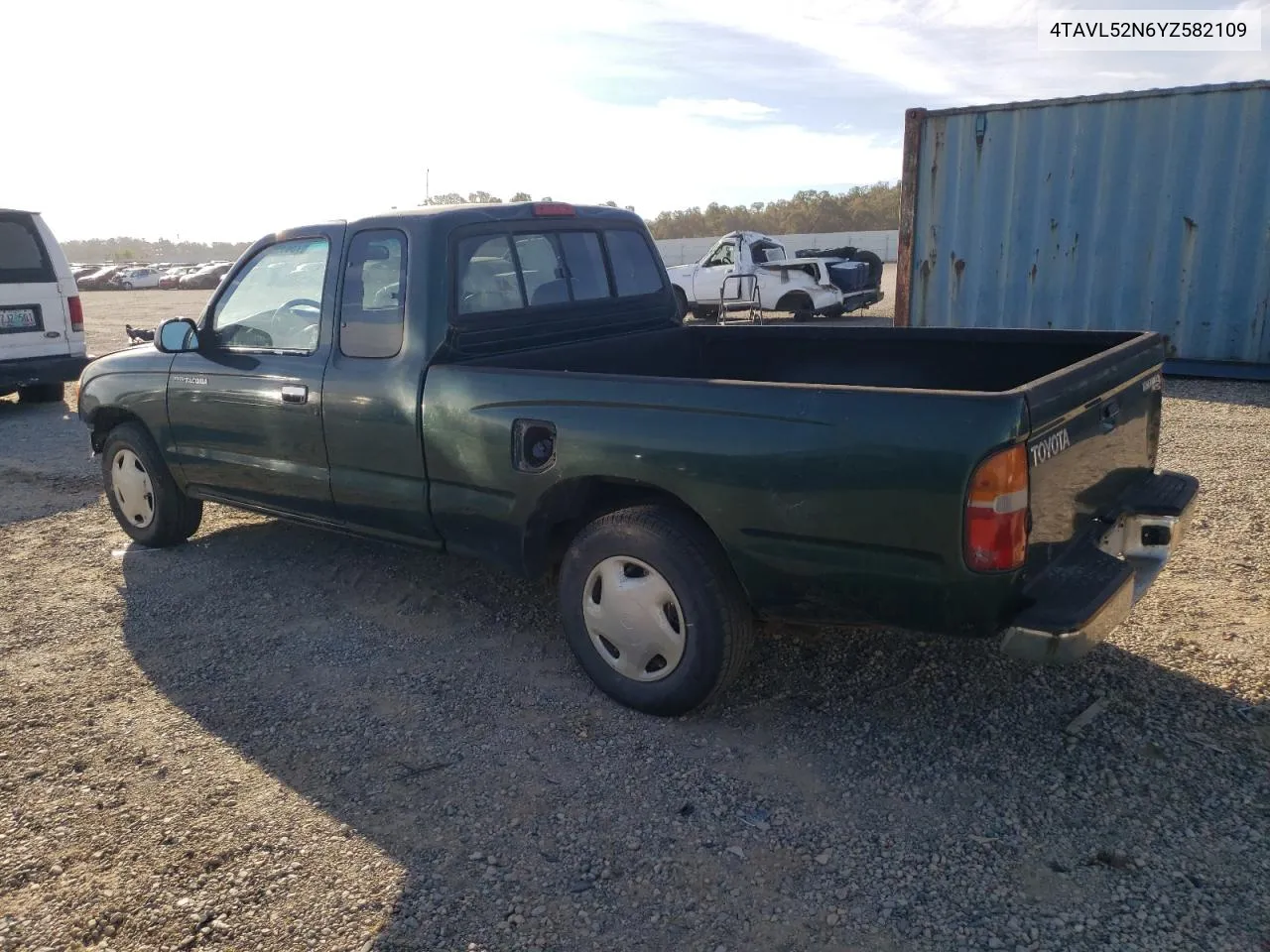 2000 Toyota Tacoma Xtracab VIN: 4TAVL52N6YZ582109 Lot: 73839224