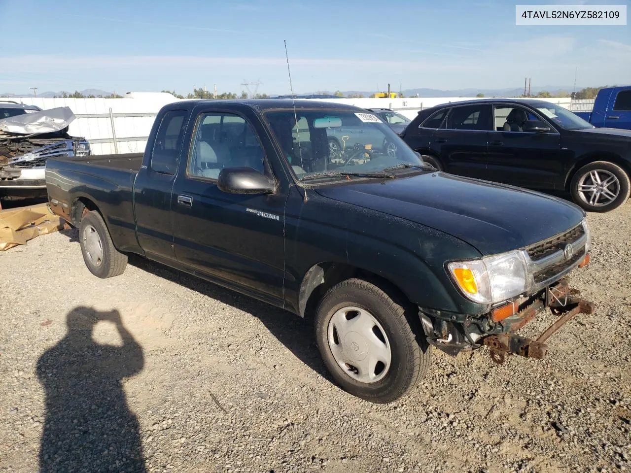 2000 Toyota Tacoma Xtracab VIN: 4TAVL52N6YZ582109 Lot: 73839224