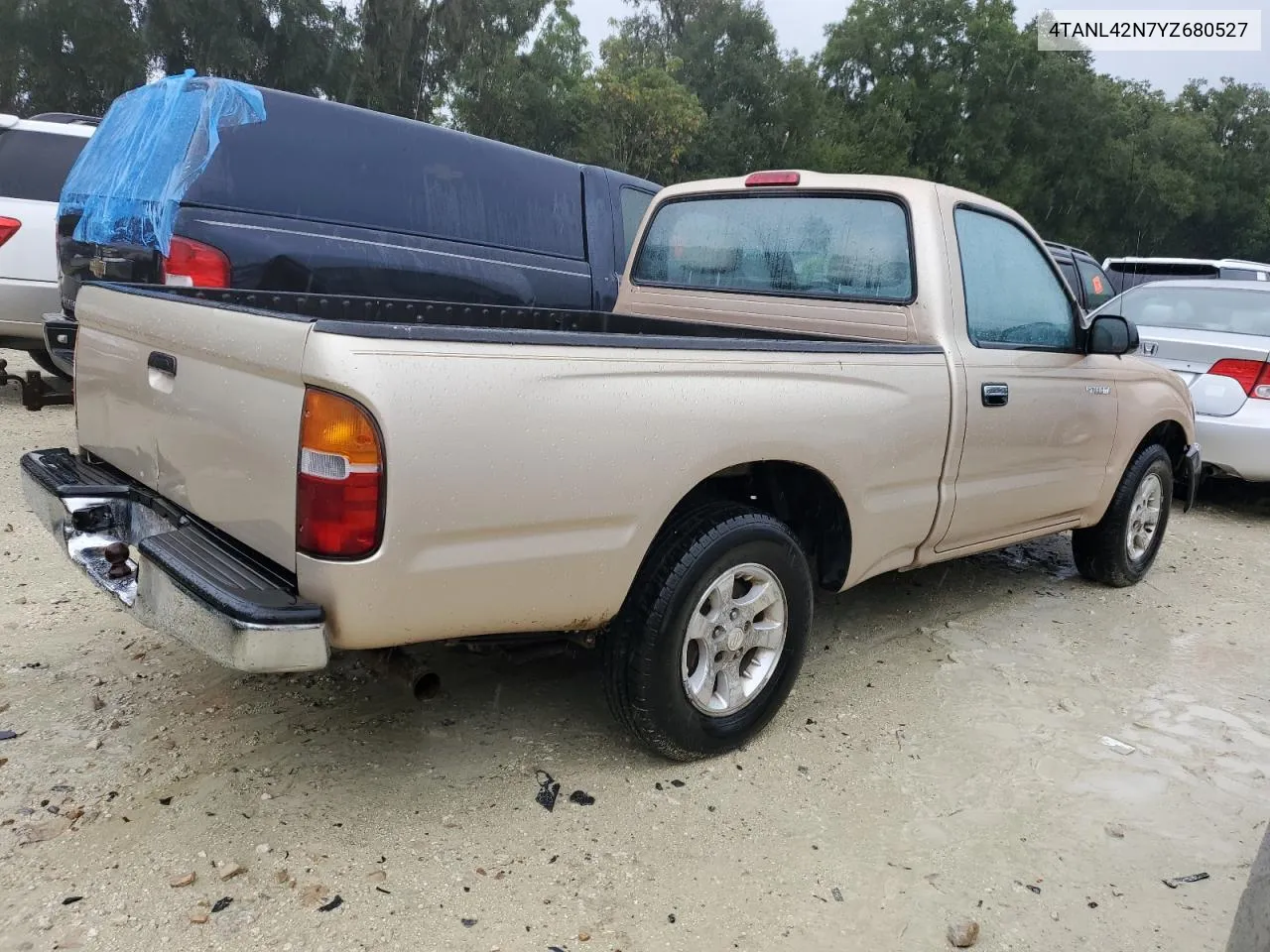 2000 Toyota Tacoma VIN: 4TANL42N7YZ680527 Lot: 73946914