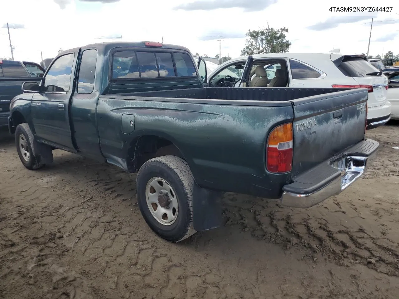 2000 Toyota Tacoma Xtracab Prerunner VIN: 4TASM92N3YZ644427 Lot: 74395224