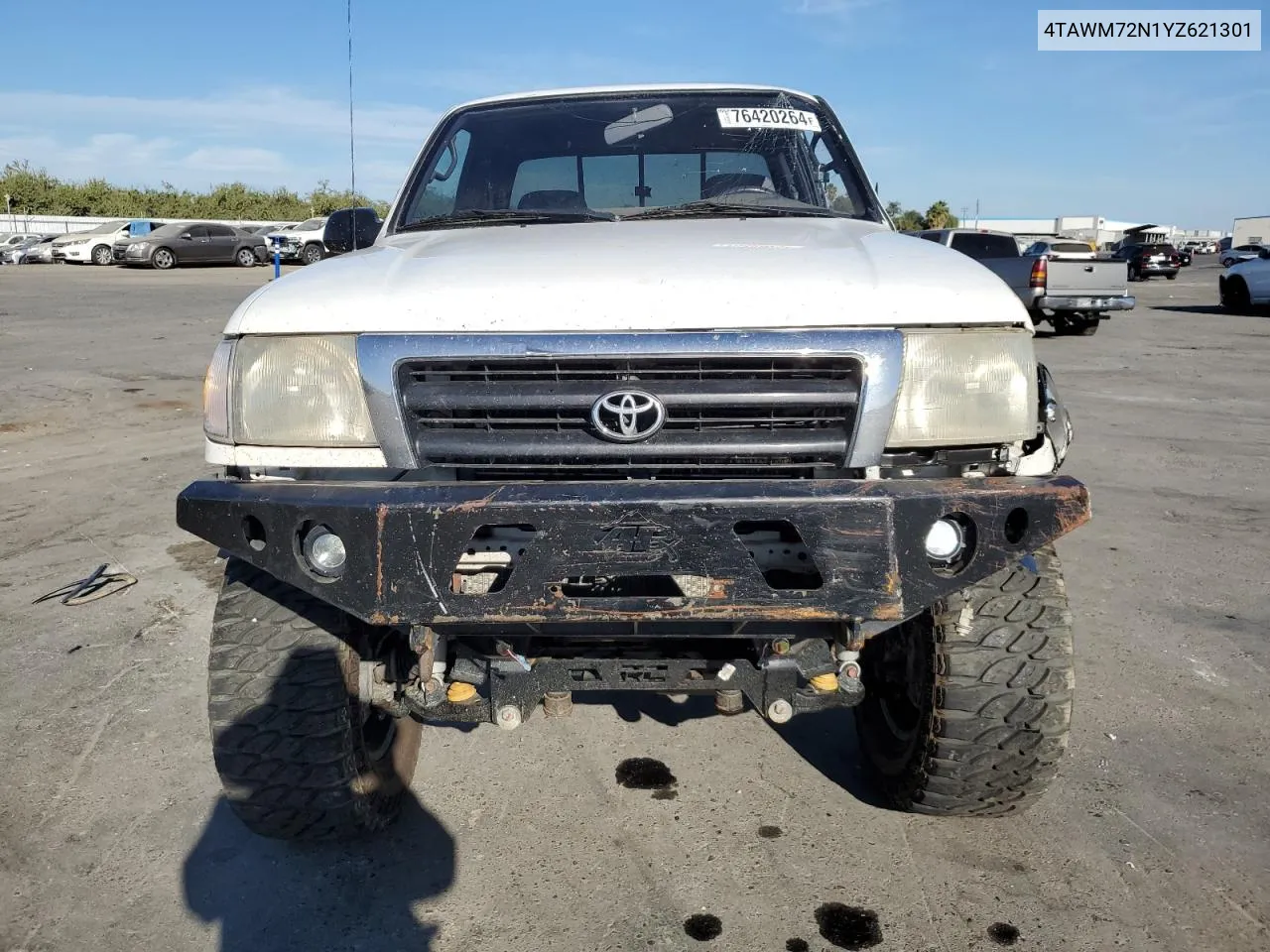 2000 Toyota Tacoma Xtracab VIN: 4TAWM72N1YZ621301 Lot: 76420264