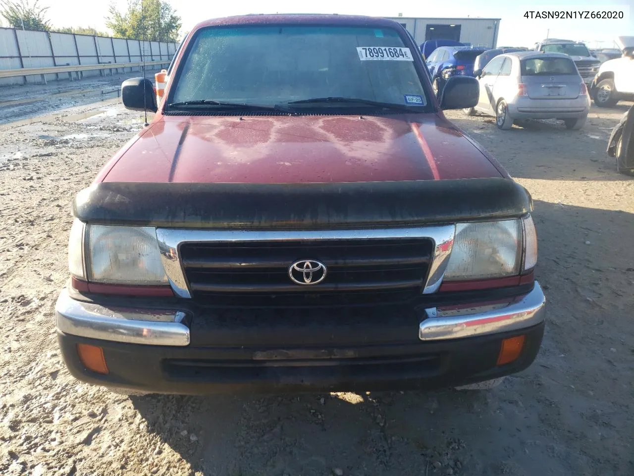 2000 Toyota Tacoma Xtracab Prerunner VIN: 4TASN92N1YZ662020 Lot: 78991684