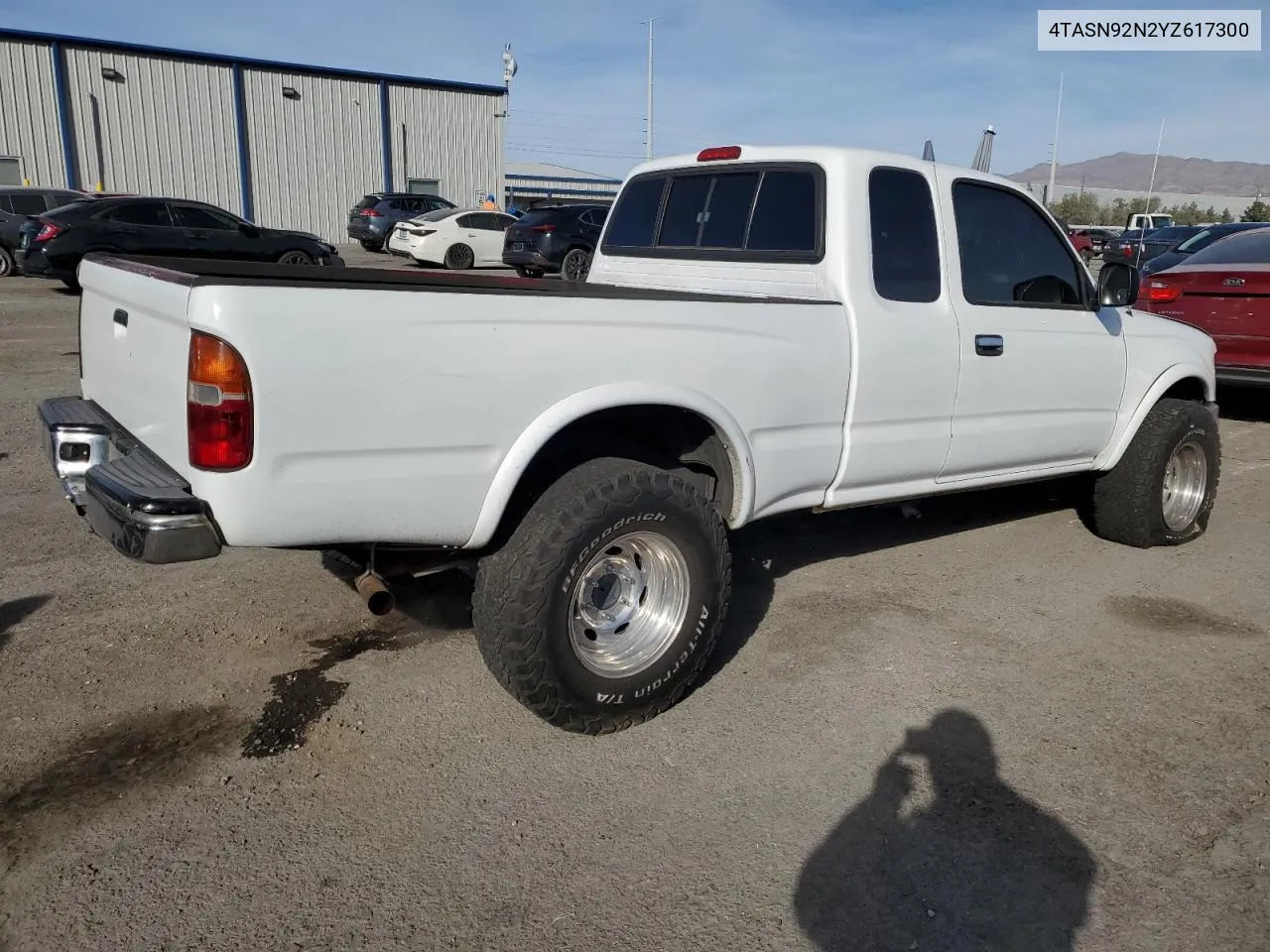 2000 Toyota Tacoma Xtracab Prerunner VIN: 4TASN92N2YZ617300 Lot: 80779524