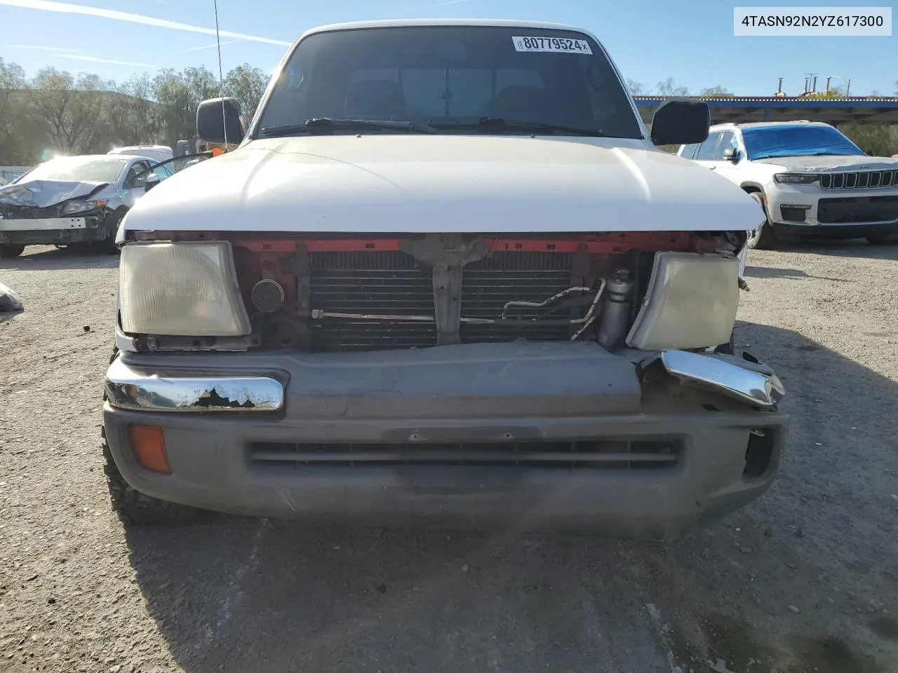 2000 Toyota Tacoma Xtracab Prerunner VIN: 4TASN92N2YZ617300 Lot: 80779524