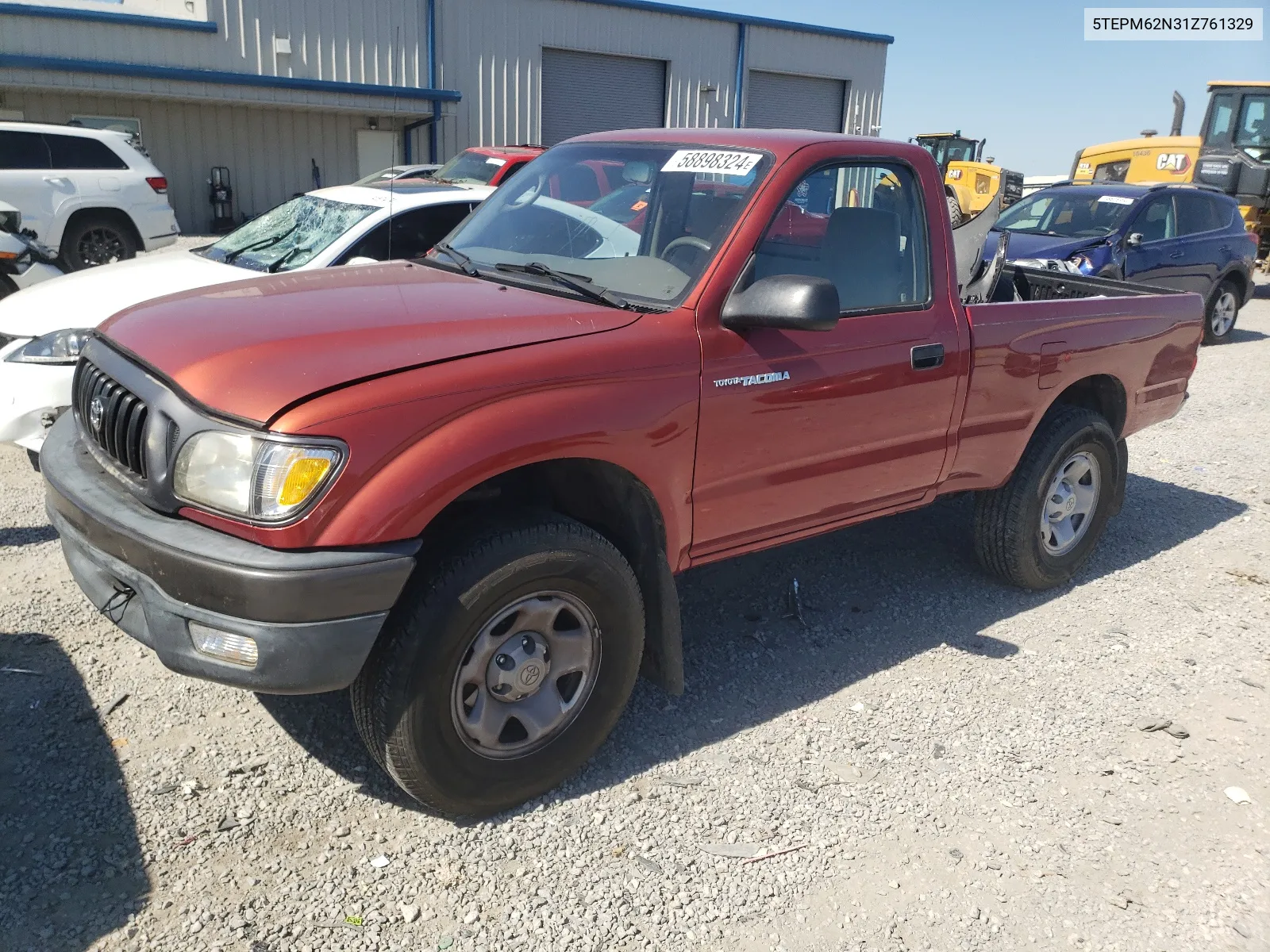 5TEPM62N31Z761329 2001 Toyota Tacoma