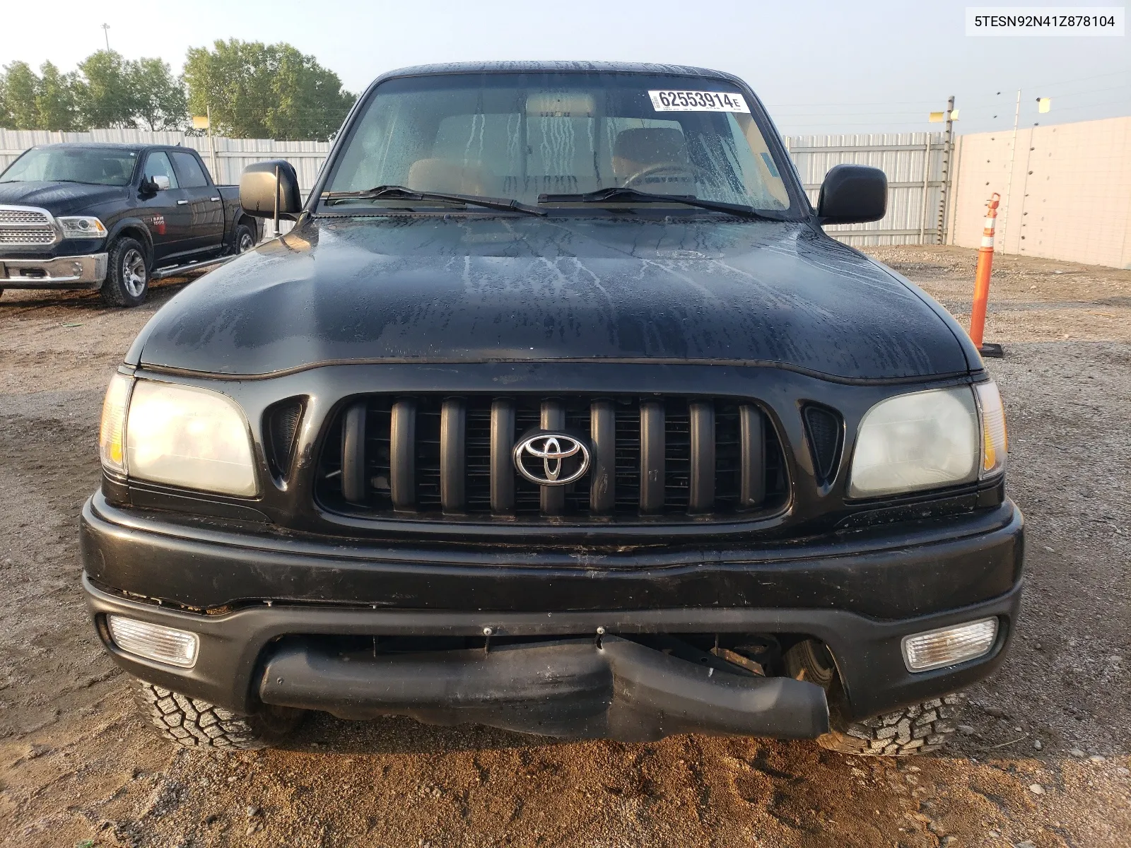 2001 Toyota Tacoma Xtracab Prerunner VIN: 5TESN92N41Z878104 Lot: 62553914