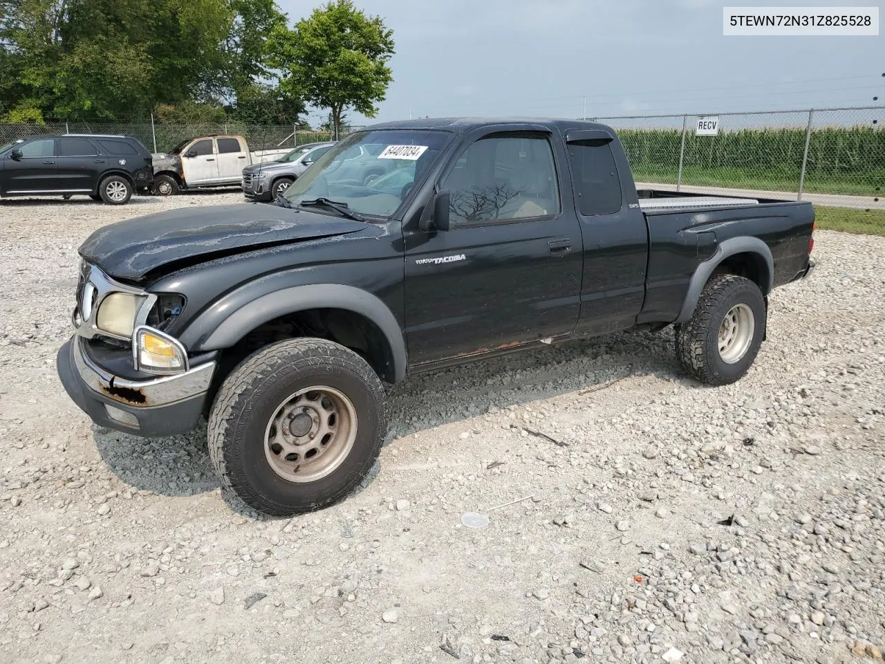 2001 Toyota Tacoma Xtracab VIN: 5TEWN72N31Z825528 Lot: 64407034