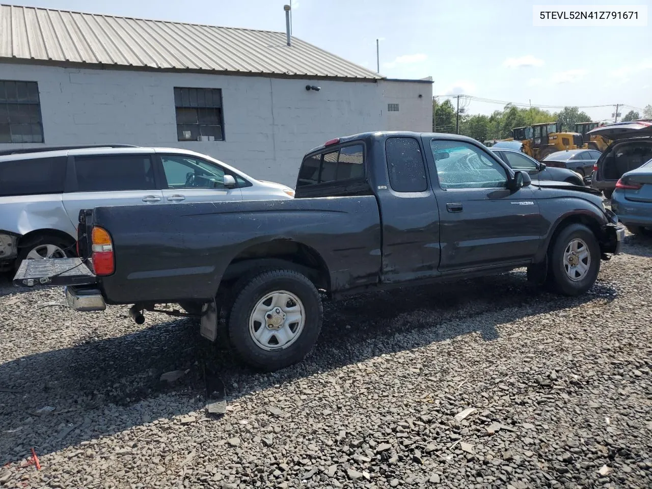 2001 Toyota Tacoma Xtracab VIN: 5TEVL52N41Z791671 Lot: 67167384