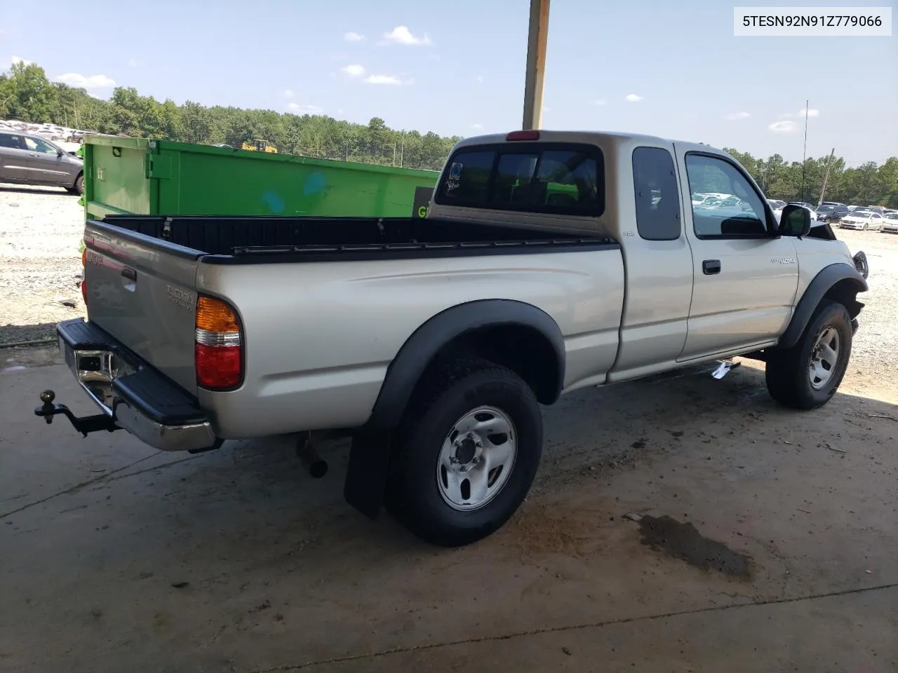 2001 Toyota Tacoma Xtracab Prerunner VIN: 5TESN92N91Z779066 Lot: 68167444