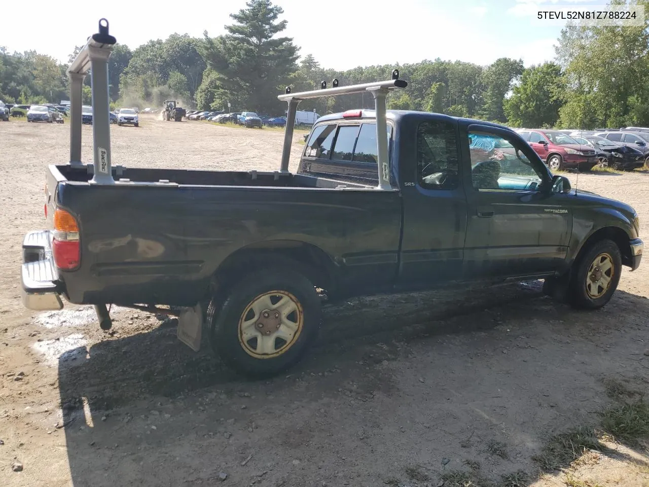 2001 Toyota Tacoma Xtracab VIN: 5TEVL52N81Z788224 Lot: 68976034