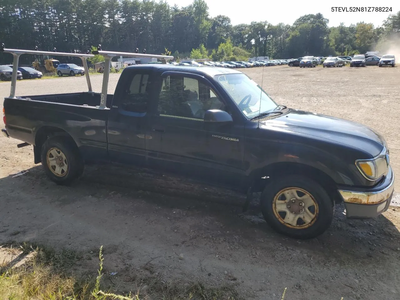 2001 Toyota Tacoma Xtracab VIN: 5TEVL52N81Z788224 Lot: 68976034