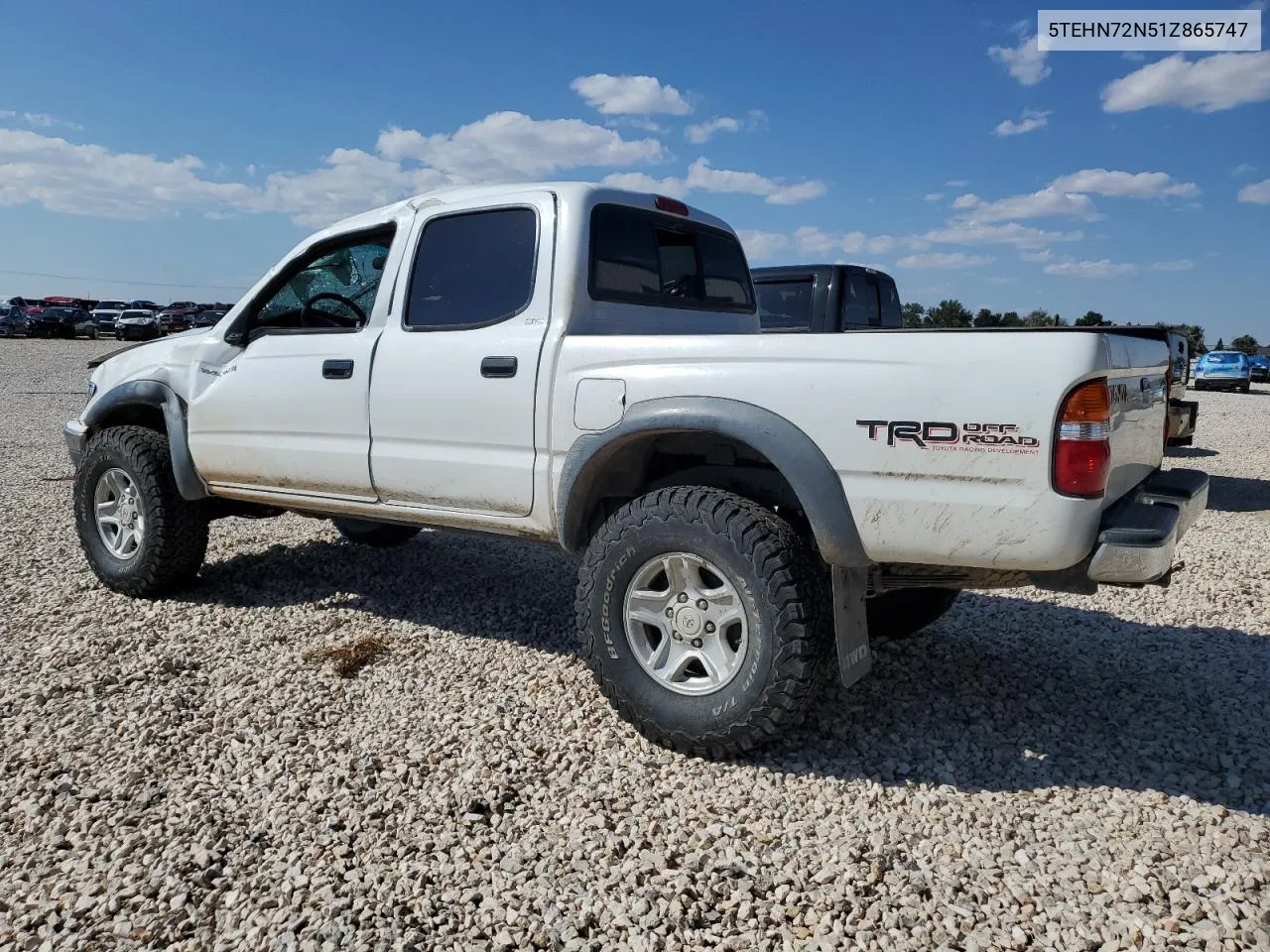 5TEHN72N51Z865747 2001 Toyota Tacoma Double Cab