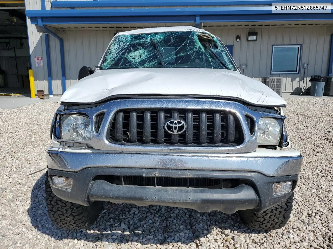 2001 Toyota Tacoma Double Cab VIN: 5TEHN72N51Z865747 Lot: 69947684