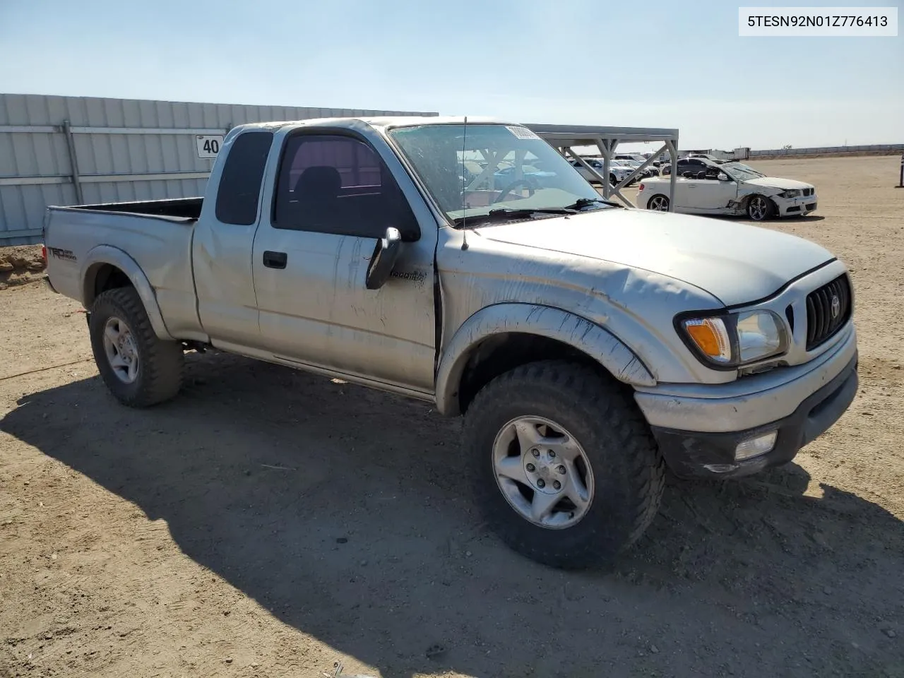 2001 Toyota Tacoma Xtracab Prerunner VIN: 5TESN92N01Z776413 Lot: 70800974