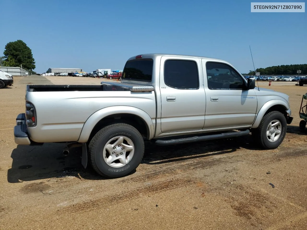 2001 Toyota Tacoma Double Cab Prerunner VIN: 5TEGN92N71Z807890 Lot: 71125934