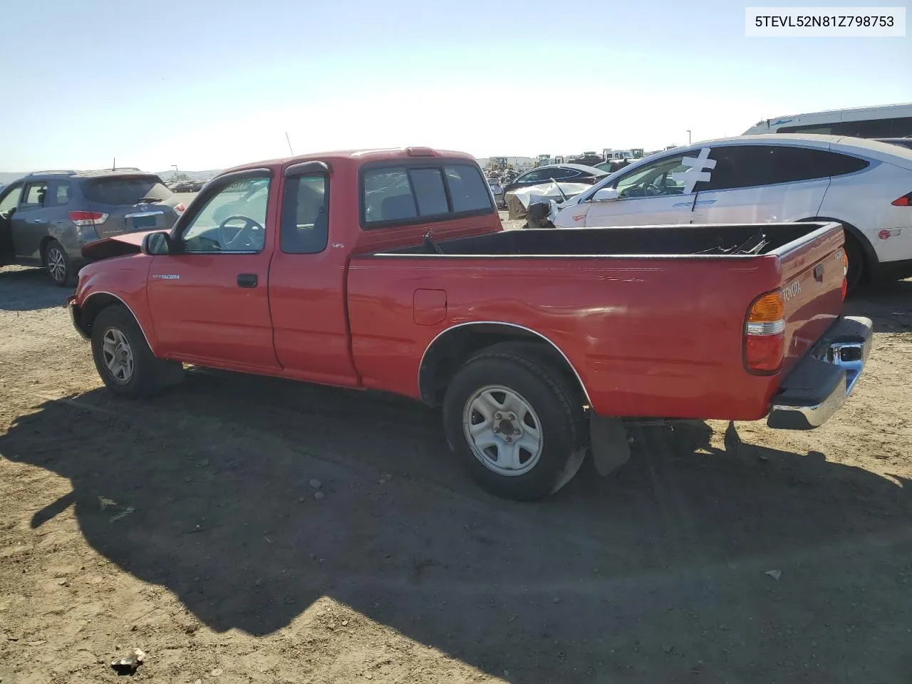 5TEVL52N81Z798753 2001 Toyota Tacoma Xtracab