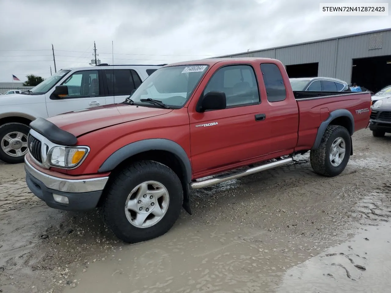 5TEWN72N41Z872423 2001 Toyota Tacoma Xtracab