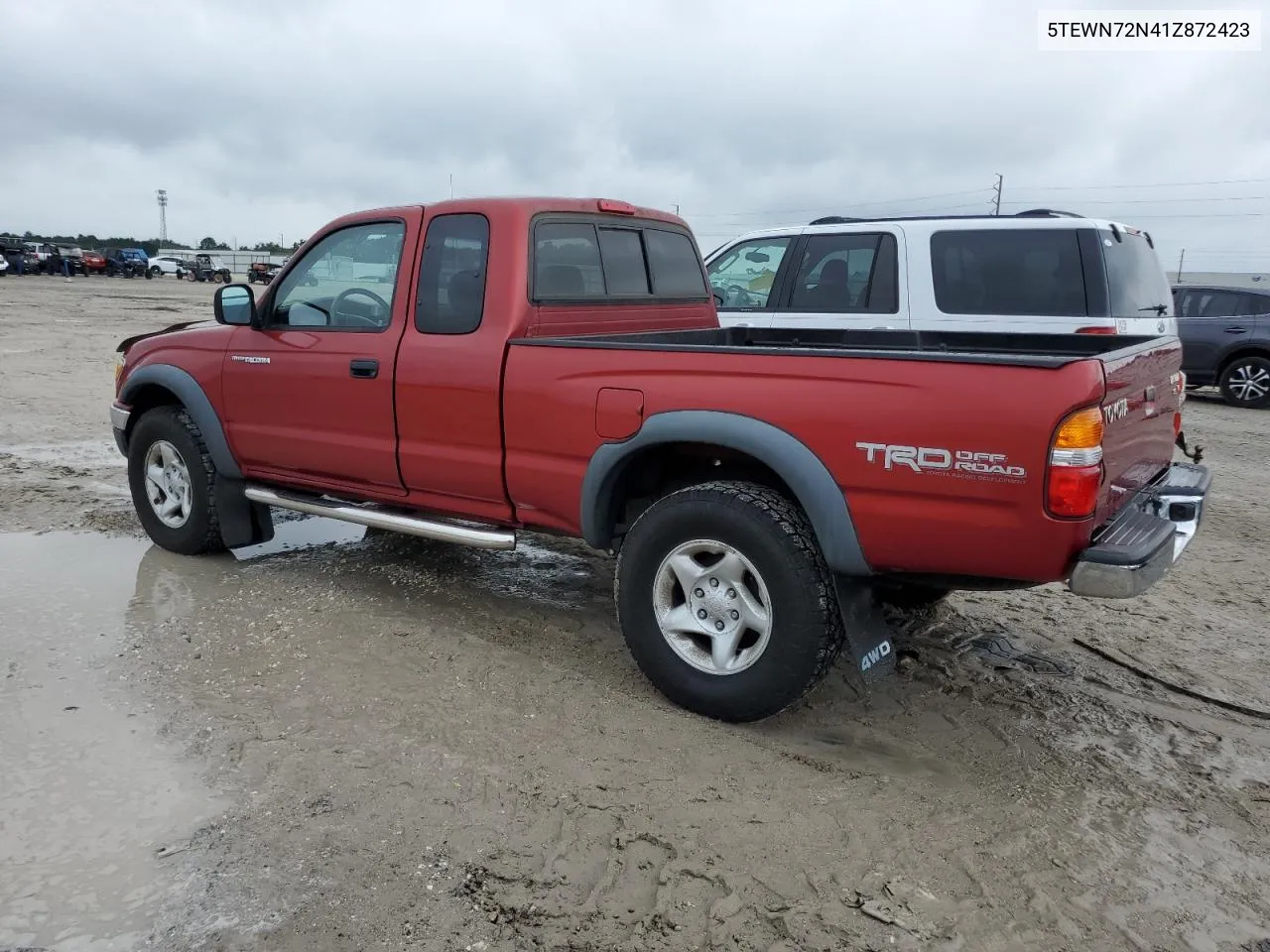 5TEWN72N41Z872423 2001 Toyota Tacoma Xtracab