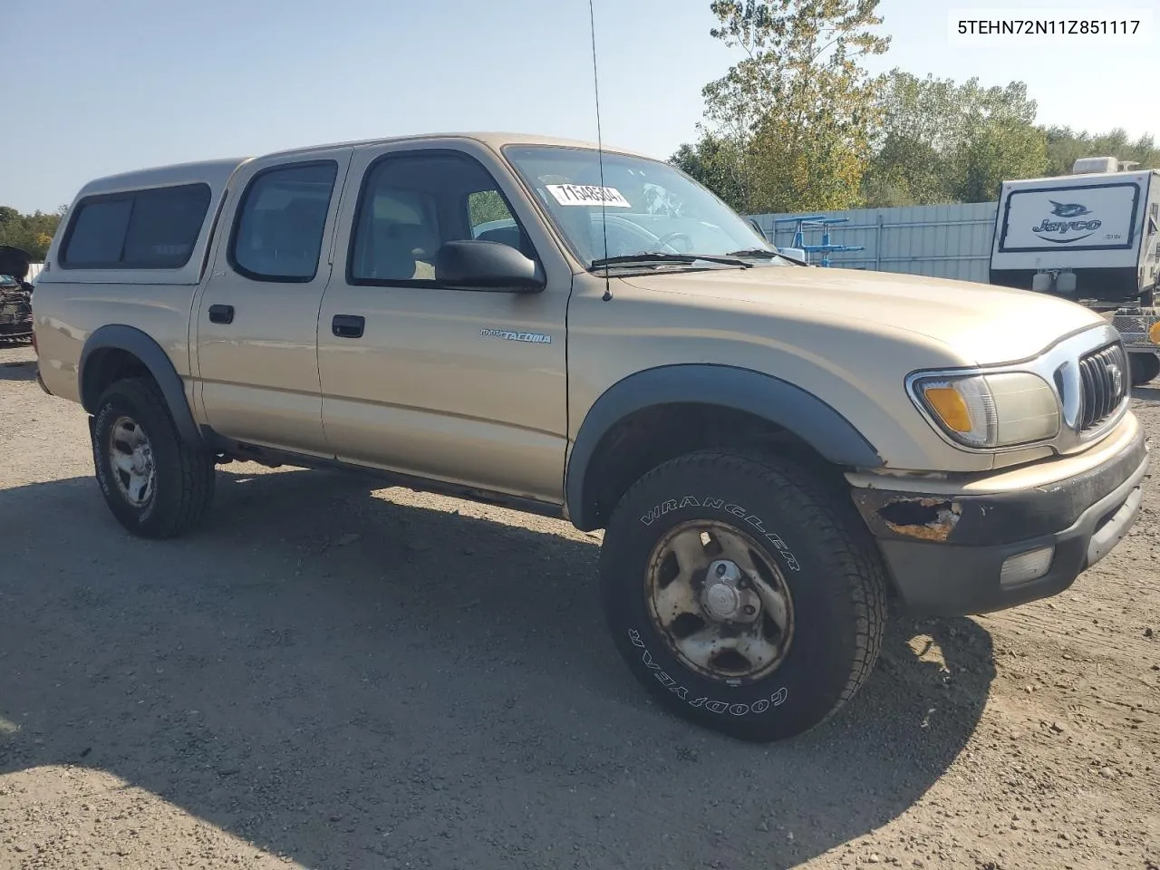 5TEHN72N11Z851117 2001 Toyota Tacoma Double Cab