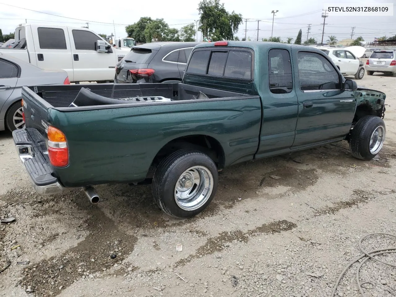 2001 Toyota Tacoma Xtracab VIN: 5TEVL52N31Z868109 Lot: 71624444