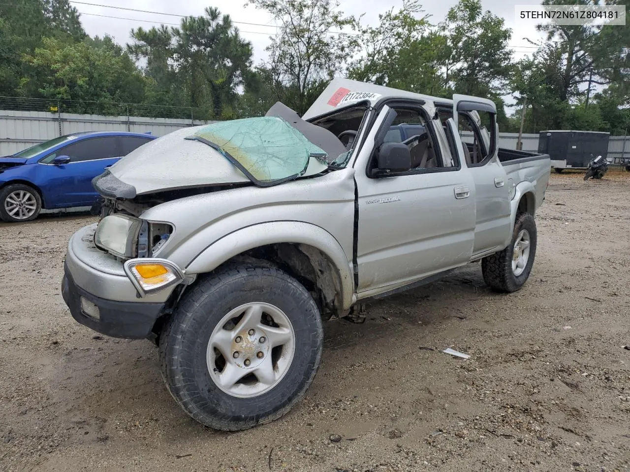 2001 Toyota Tacoma Double Cab VIN: 5TEHN72N61Z804181 Lot: 72172384