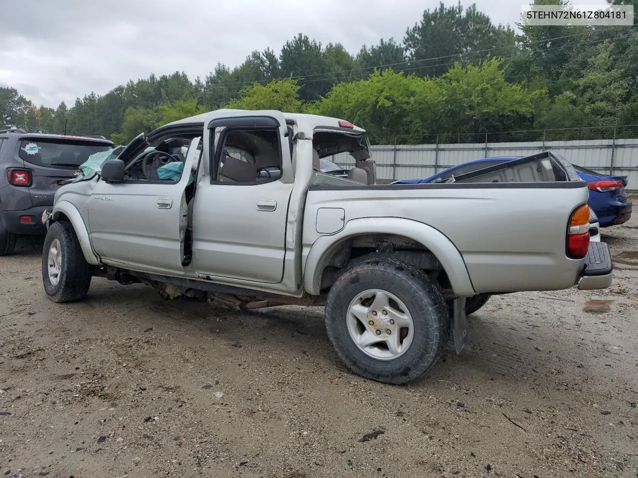 2001 Toyota Tacoma Double Cab VIN: 5TEHN72N61Z804181 Lot: 72172384