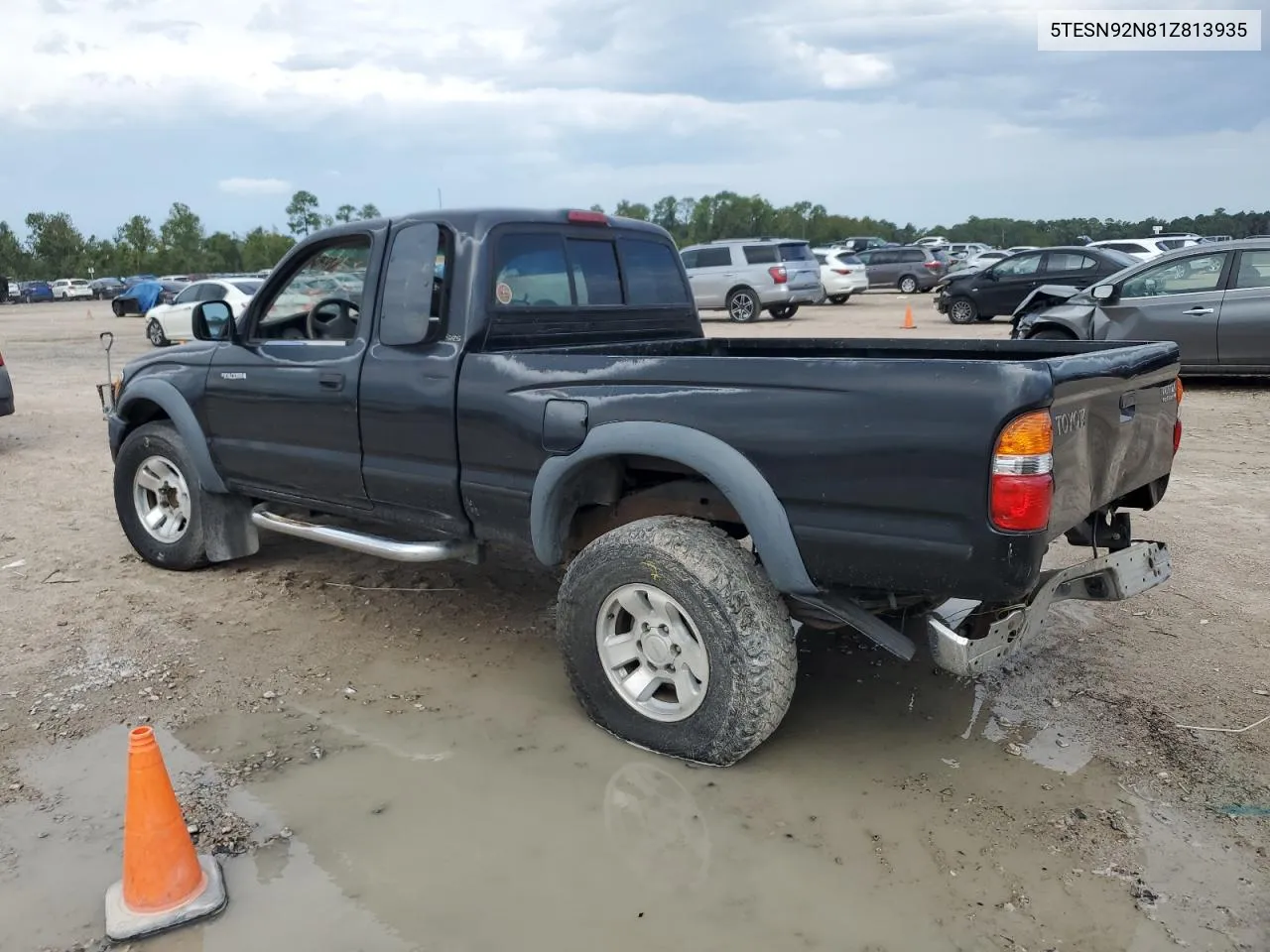 2001 Toyota Tacoma Xtracab Prerunner VIN: 5TESN92N81Z813935 Lot: 72707084