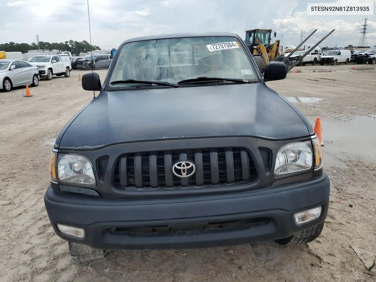 2001 Toyota Tacoma Xtracab Prerunner VIN: 5TESN92N81Z813935 Lot: 72707084