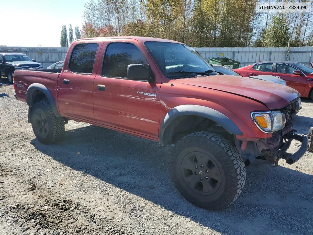 5TEGN92N61Z824390 2001 Toyota Tacoma Double Cab Prerunner