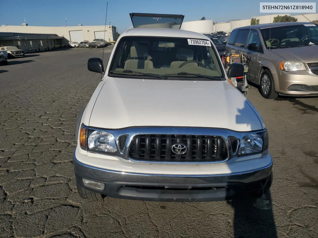 2001 Toyota Tacoma Double Cab VIN: 5TEHN72N61Z818940 Lot: 73962704