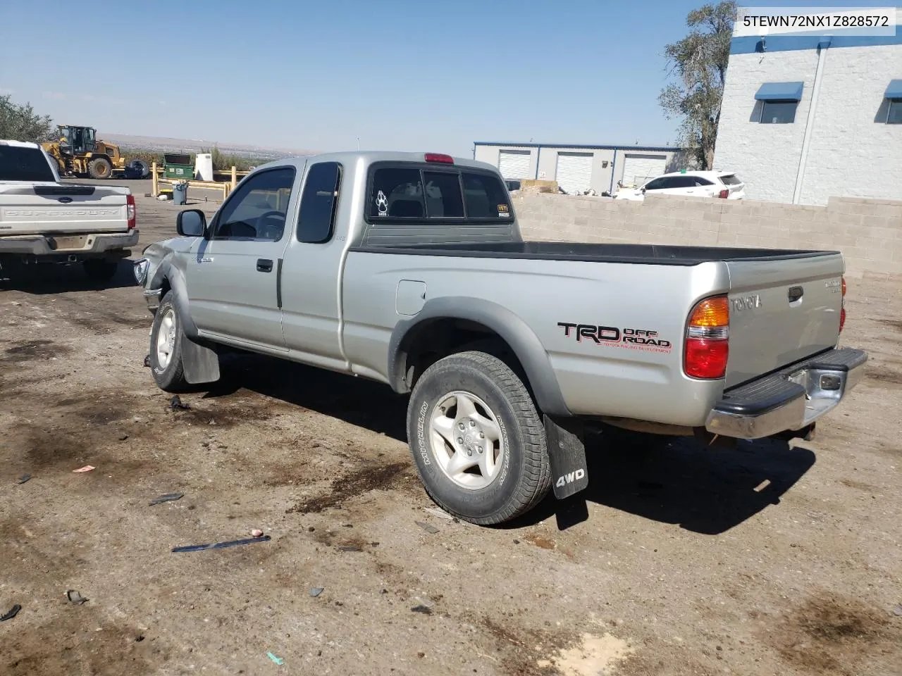 2001 Toyota Tacoma Xtracab VIN: 5TEWN72NX1Z828572 Lot: 74788404