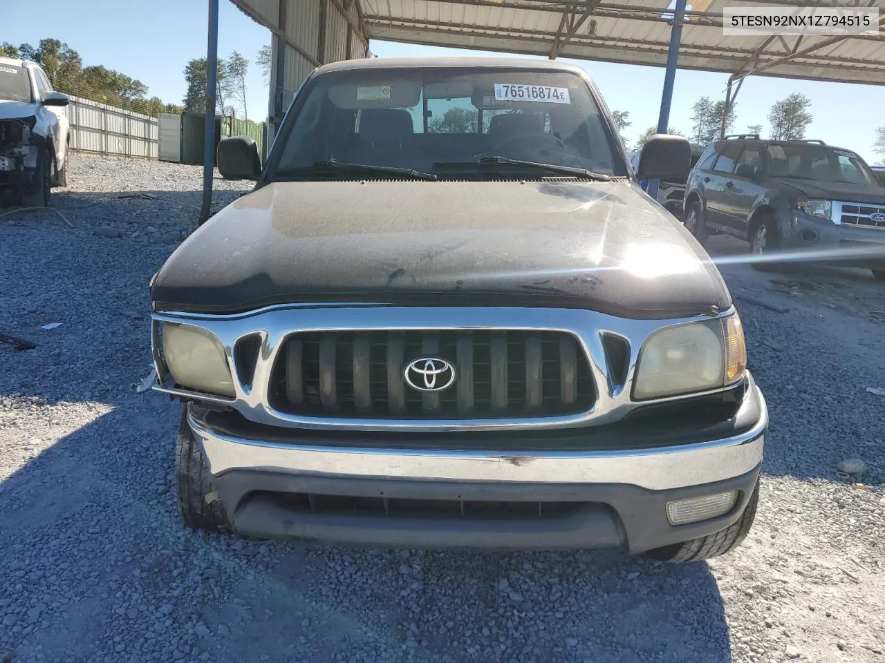 2001 Toyota Tacoma Xtracab Prerunner VIN: 5TESN92NX1Z794515 Lot: 76516874