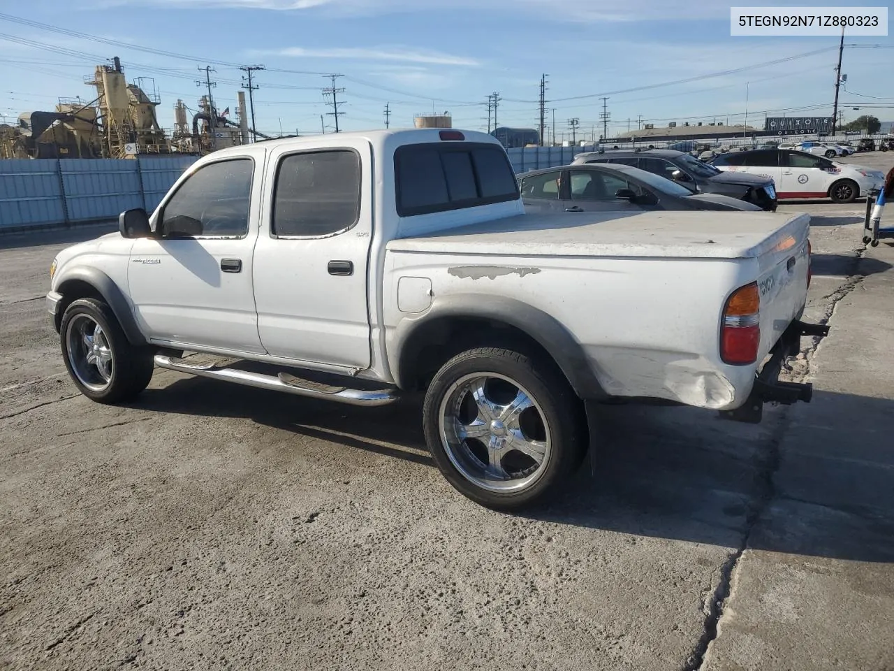 2001 Toyota Tacoma Double Cab Prerunner VIN: 5TEGN92N71Z880323 Lot: 76569934