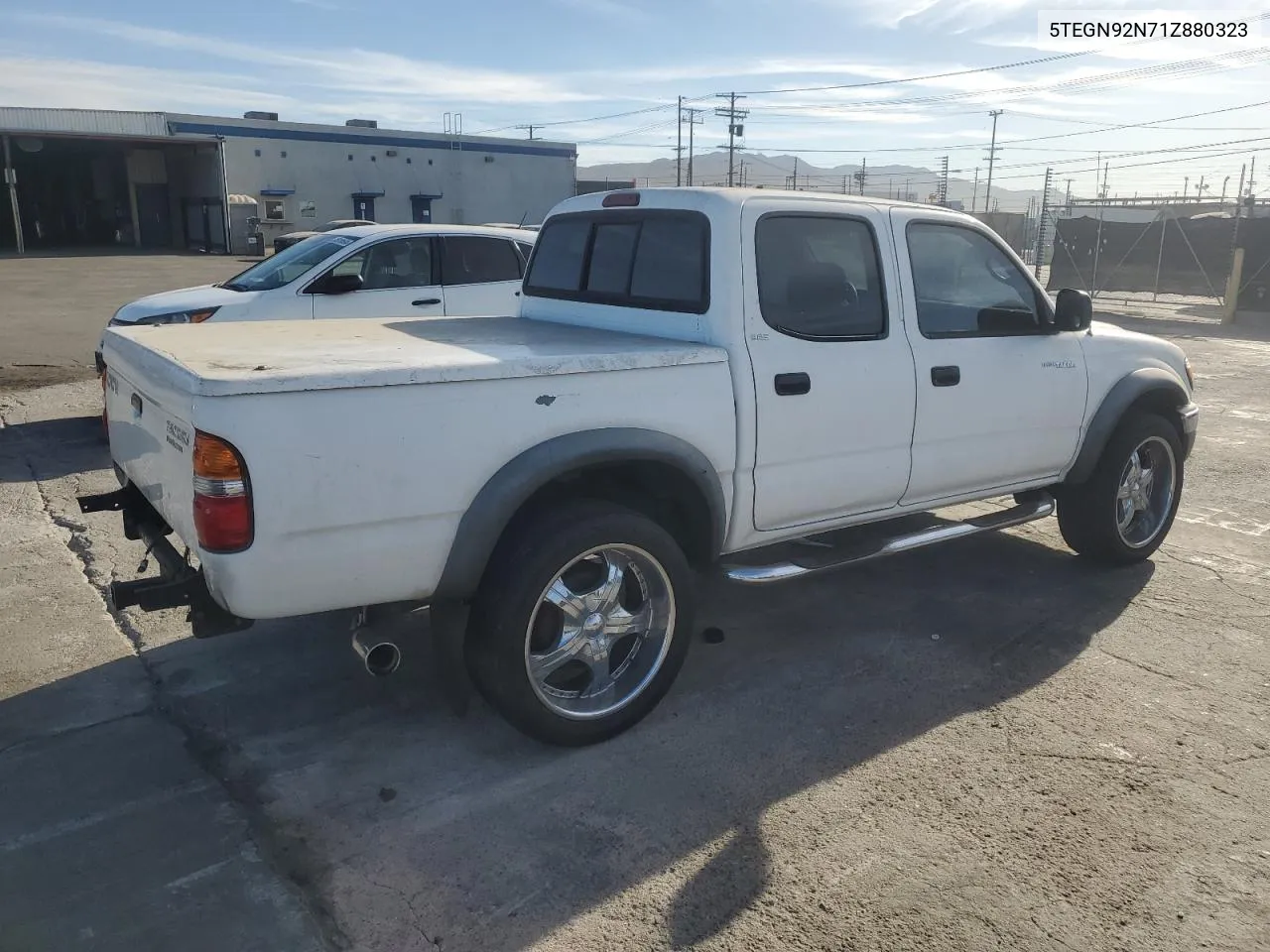 2001 Toyota Tacoma Double Cab Prerunner VIN: 5TEGN92N71Z880323 Lot: 76569934