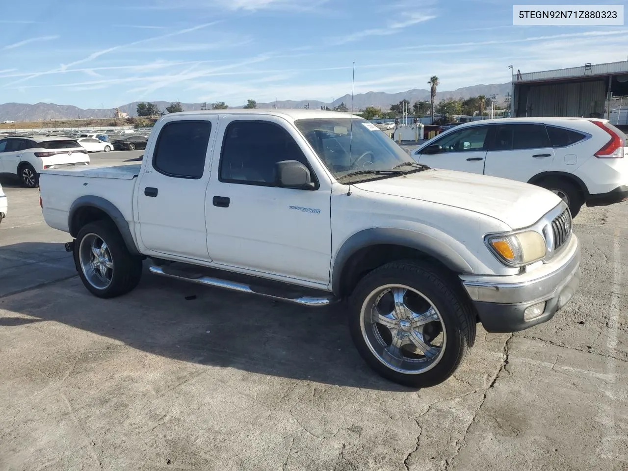 2001 Toyota Tacoma Double Cab Prerunner VIN: 5TEGN92N71Z880323 Lot: 76569934