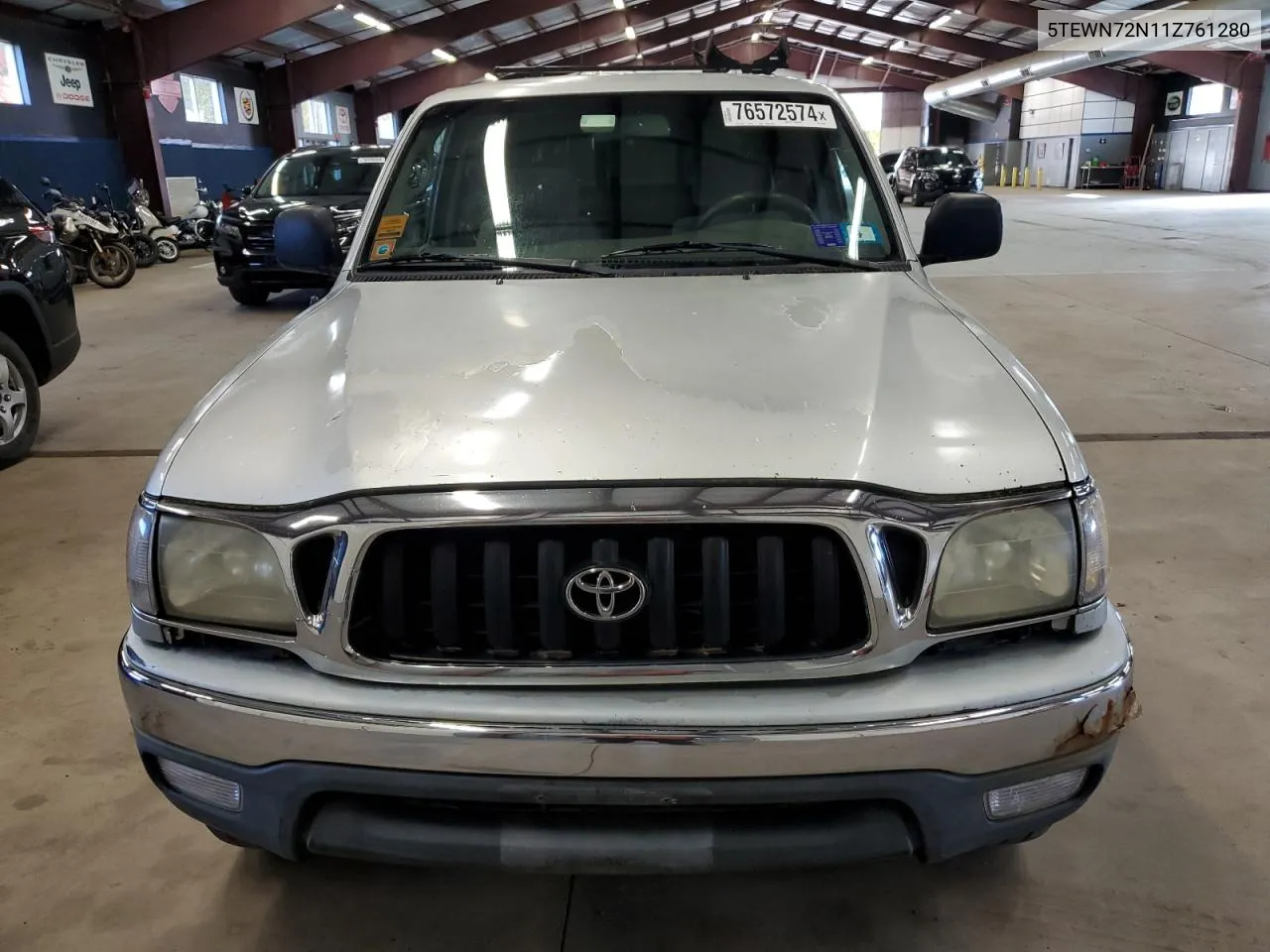 2001 Toyota Tacoma Xtracab VIN: 5TEWN72N11Z761280 Lot: 76572574